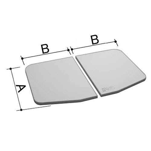 LIXIL・INAX 薄型保温組フタ [YFK-1475B(1)-D4] 1400スタンダード浴槽