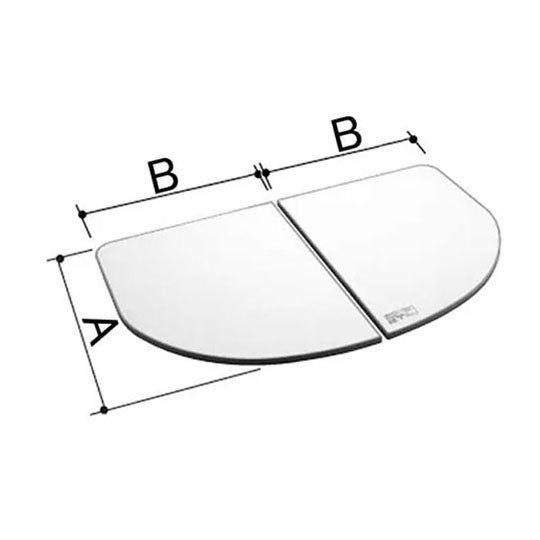 LIXIL・INAX 薄型保温組フタ [YFK-1494B(1)-D4] 1400ワイド浴槽用 brdp