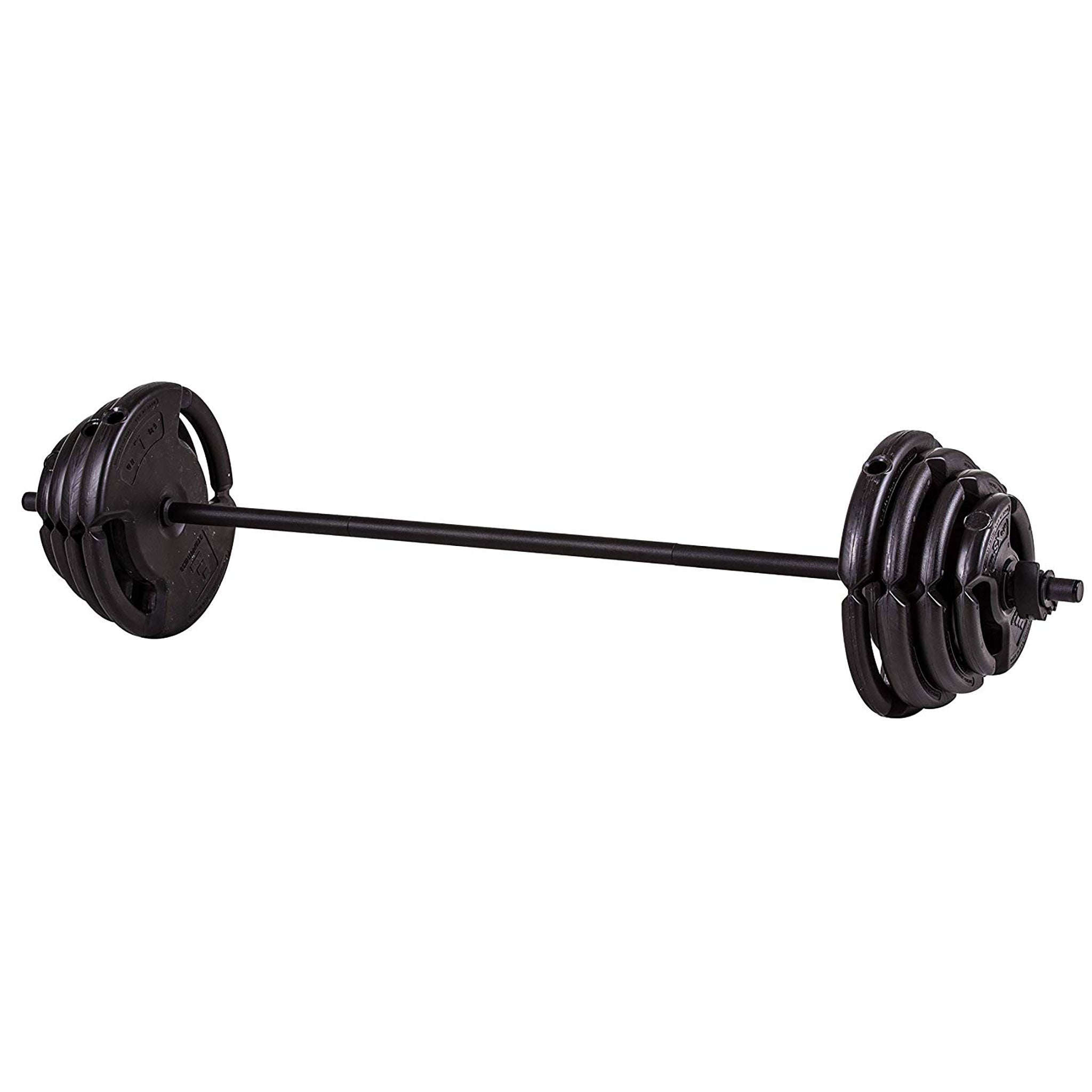 55lb 8 Plate Barbell Set - US