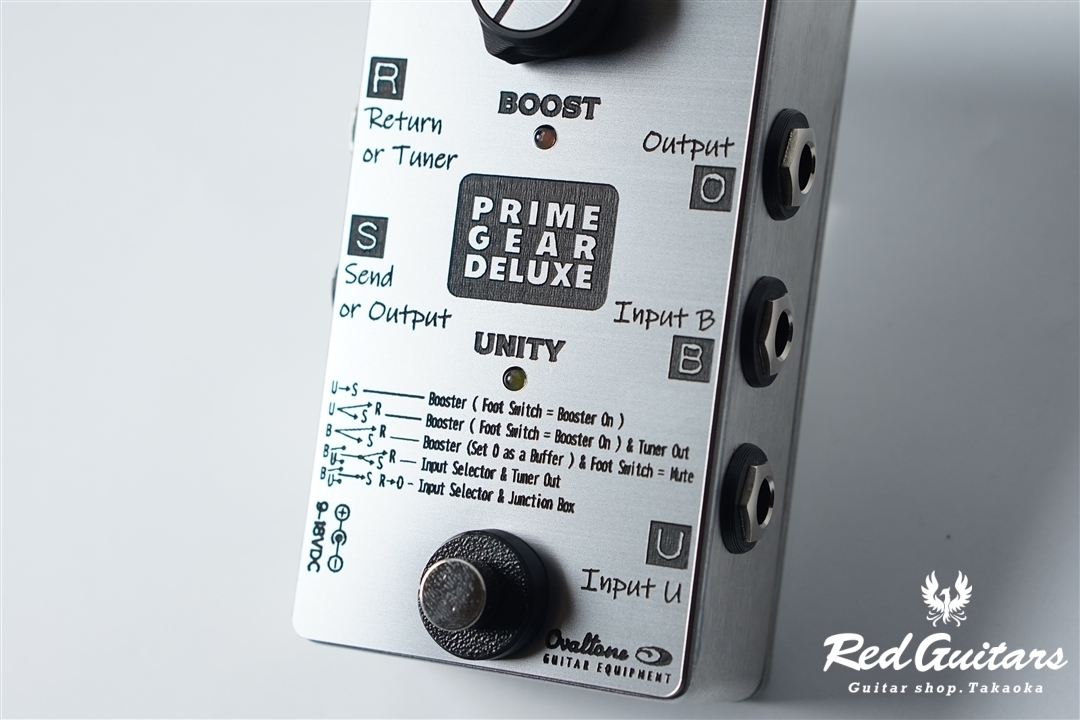 Ovaltone PRIME GEAR DELUXE | Red Guitars Online Store