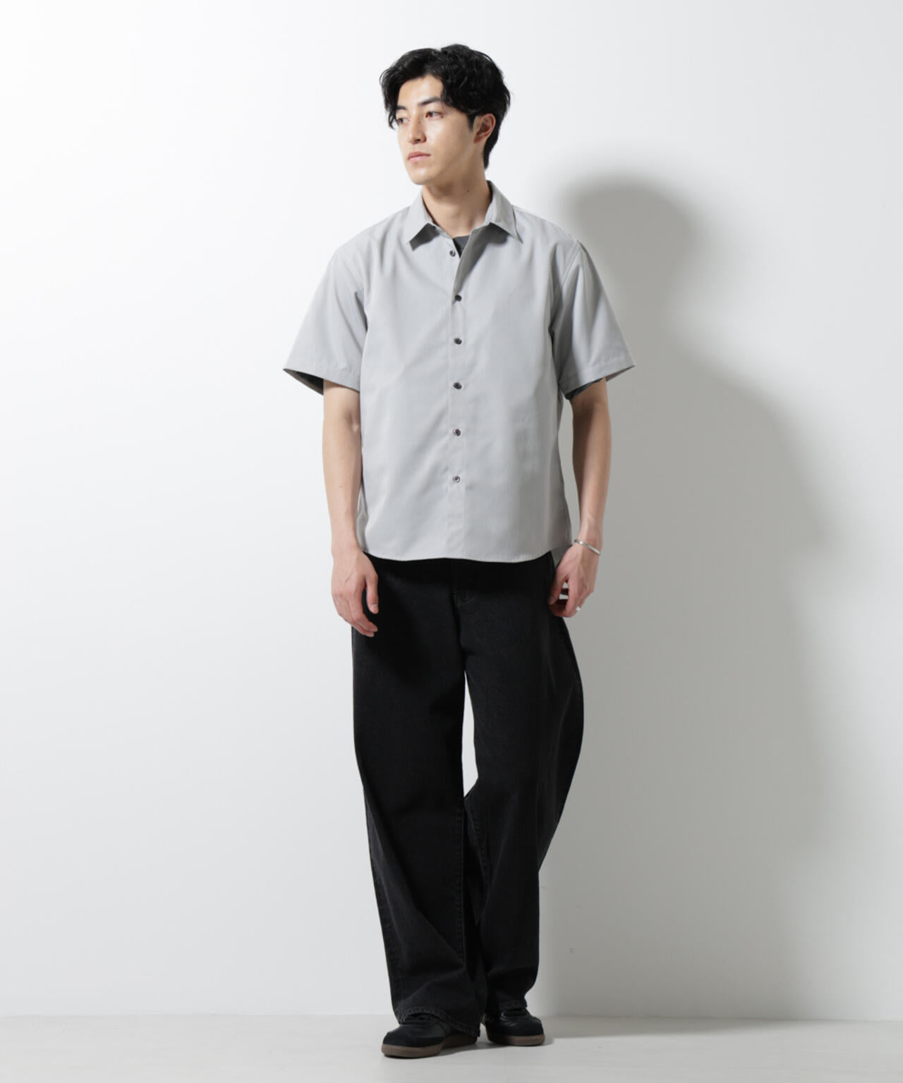 スタンダード レギュラーカラー シャツ / 半袖