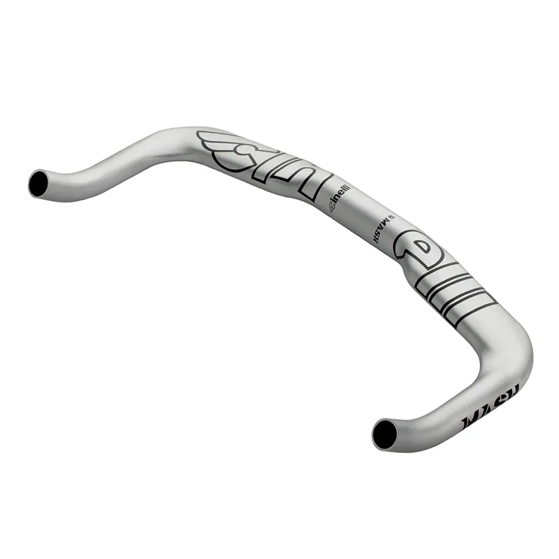 Cinelli Mash Bullhorn 31.8 40cm Silver Aero Handlebars