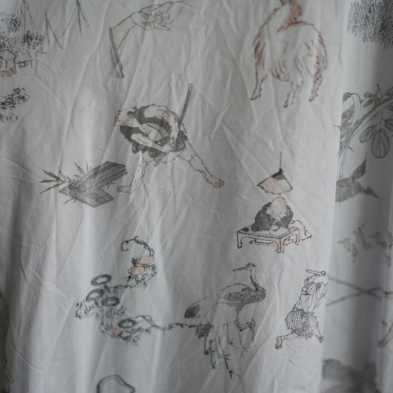 NICENESS HOKUSAI PRINT CLASSIC SHIRT 