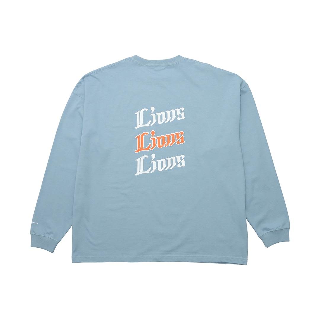 UNITED ARROWS×LIONS ロングスリーブTシャツ(ライトブルー)(M