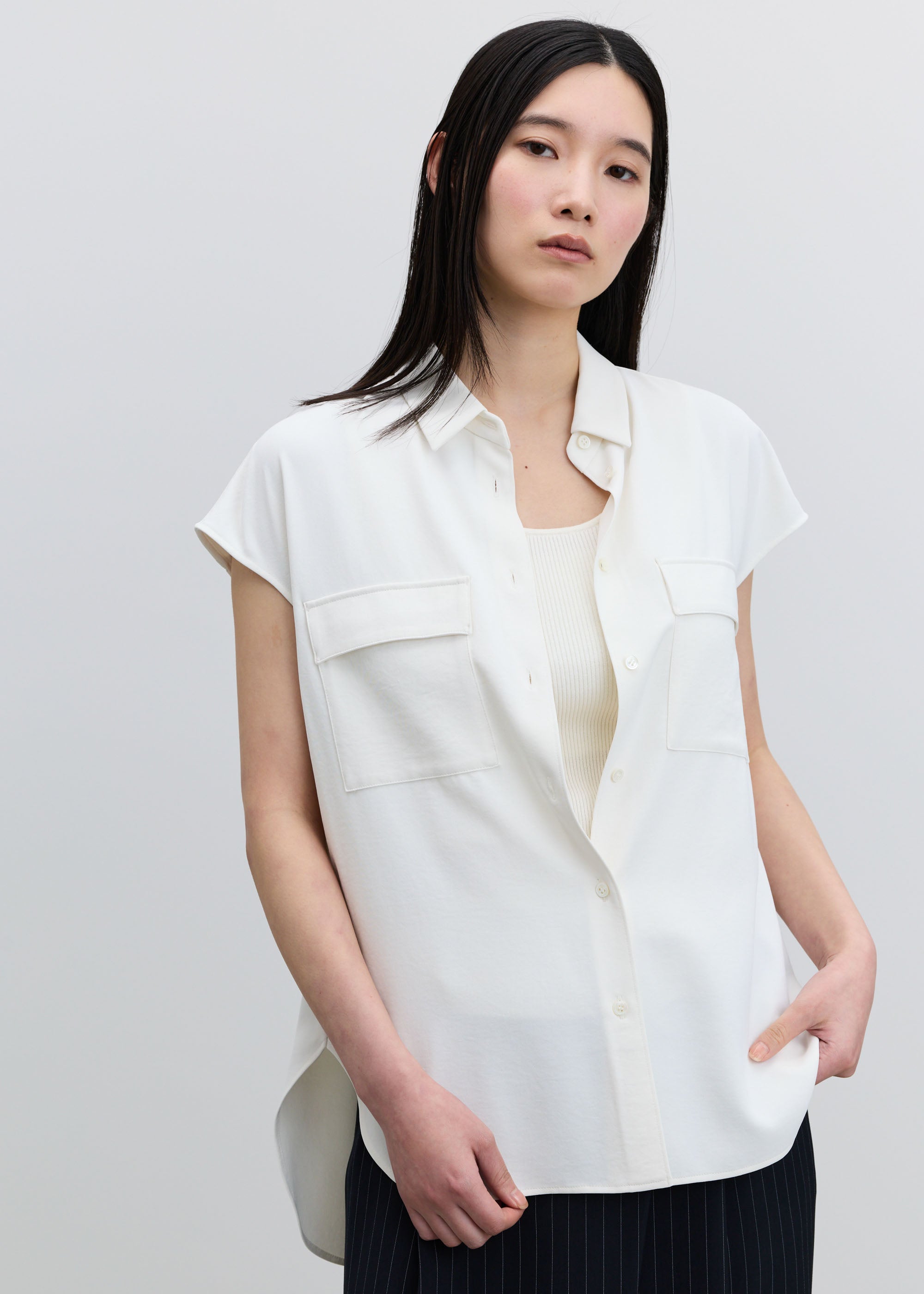 ヴィンテージサテンシャツ - SOÉJU online store｜上質な大人の女性の