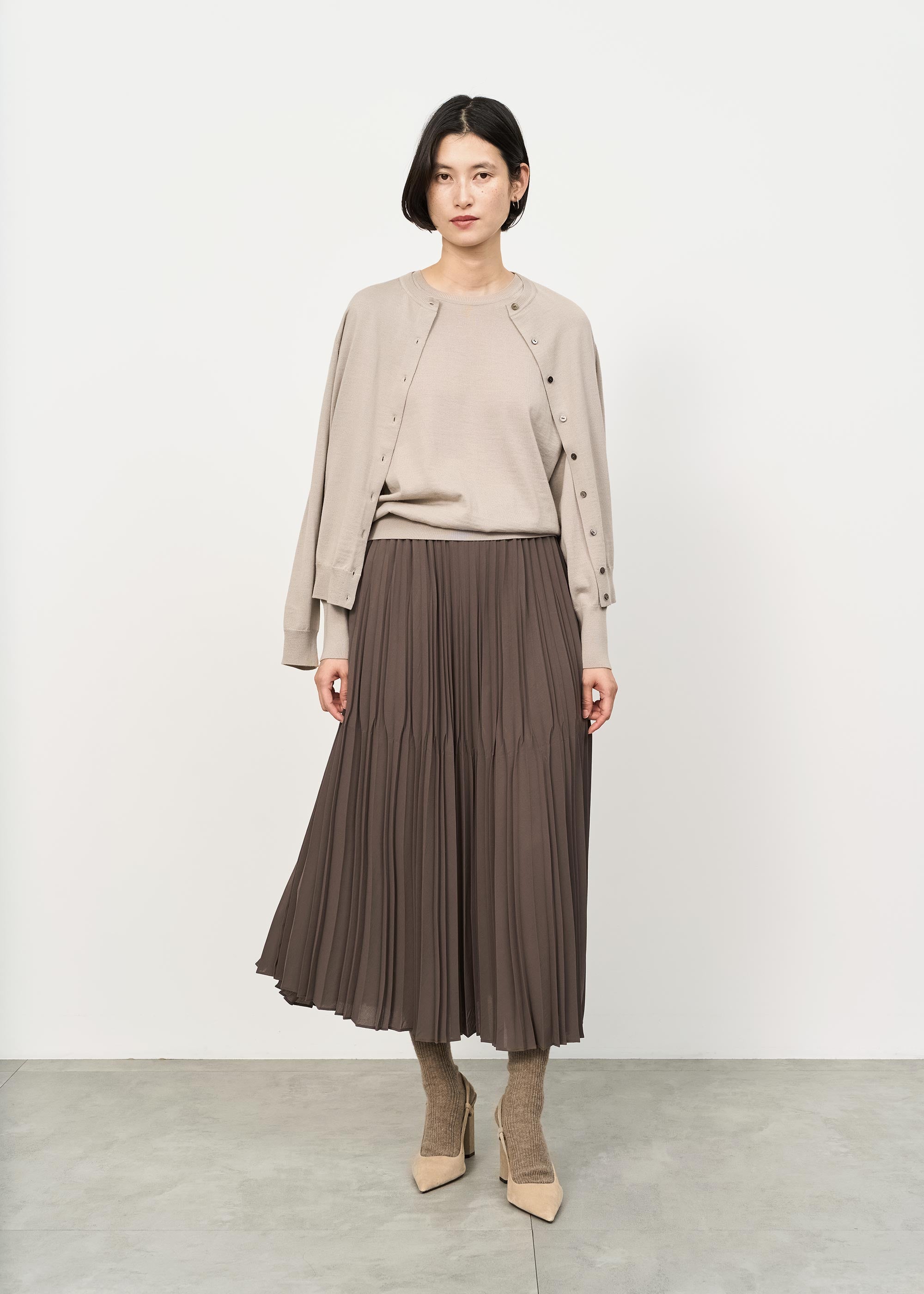 プリーツスカート - SOÉJU online store｜上質な大人の女性のための