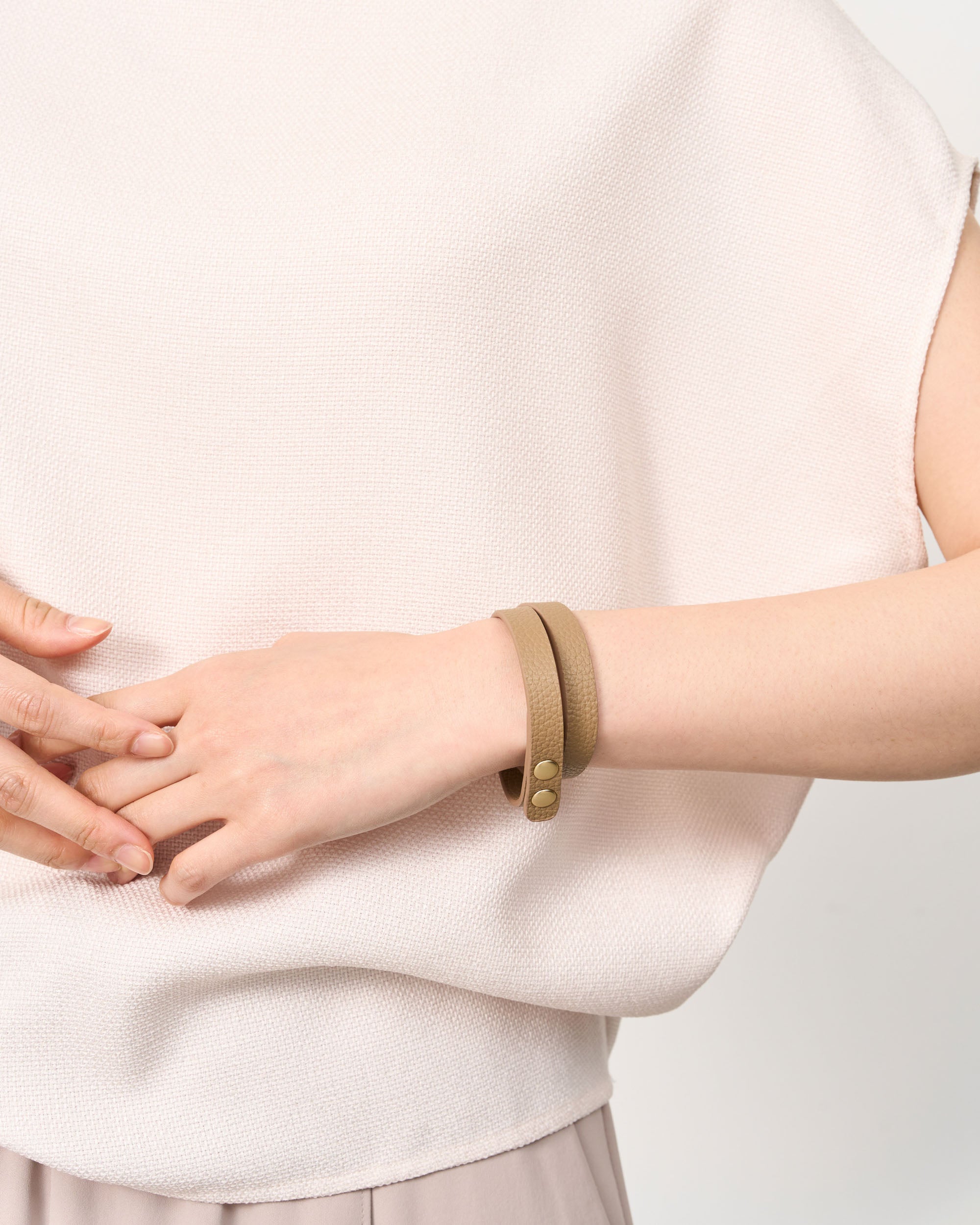 ヴィーガンレザレットブレスレット - SOÉJU online store｜上質な大人