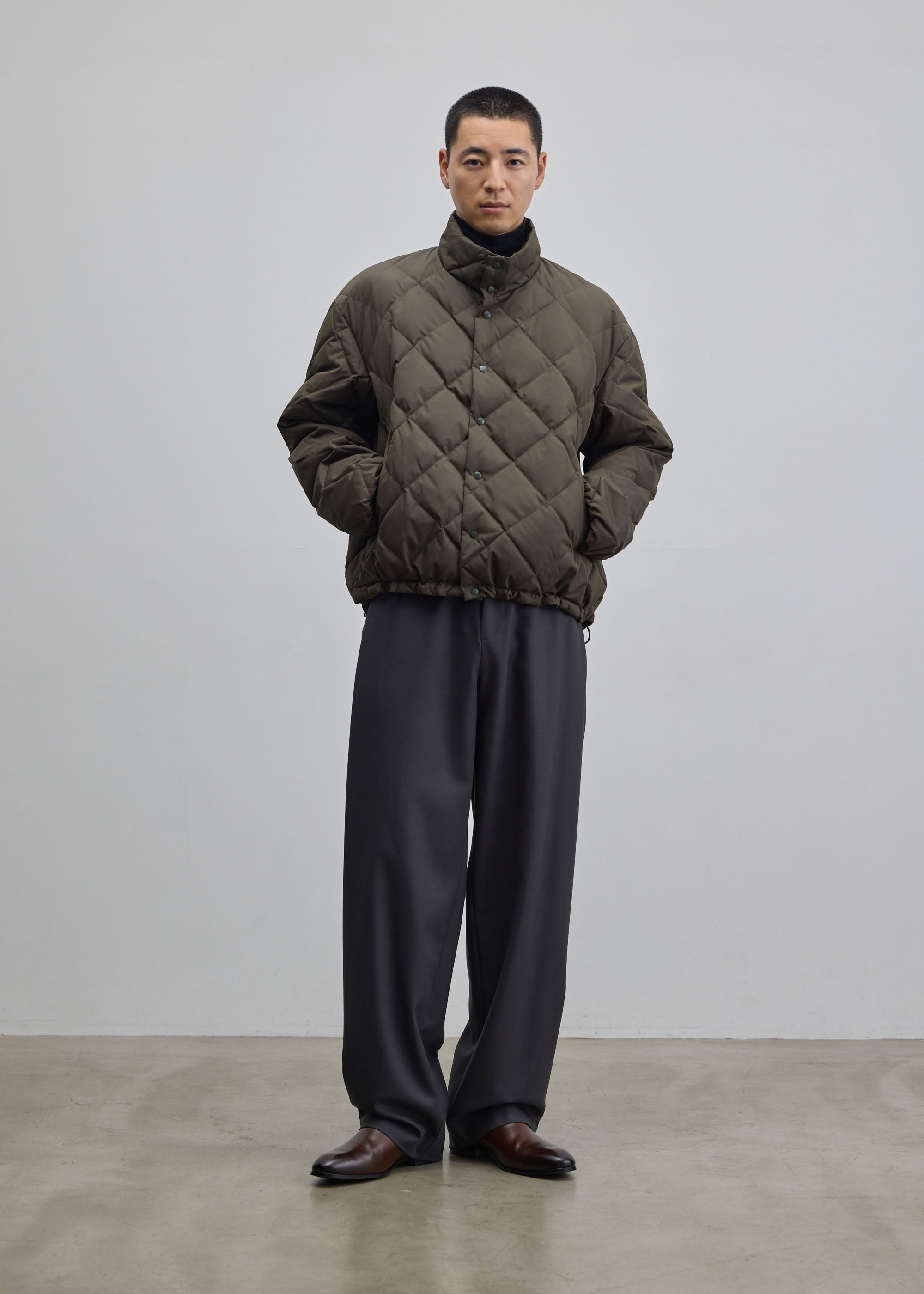 TAION / キルティングダウンブルゾン｜SOÉJU k - SOÉJU online store