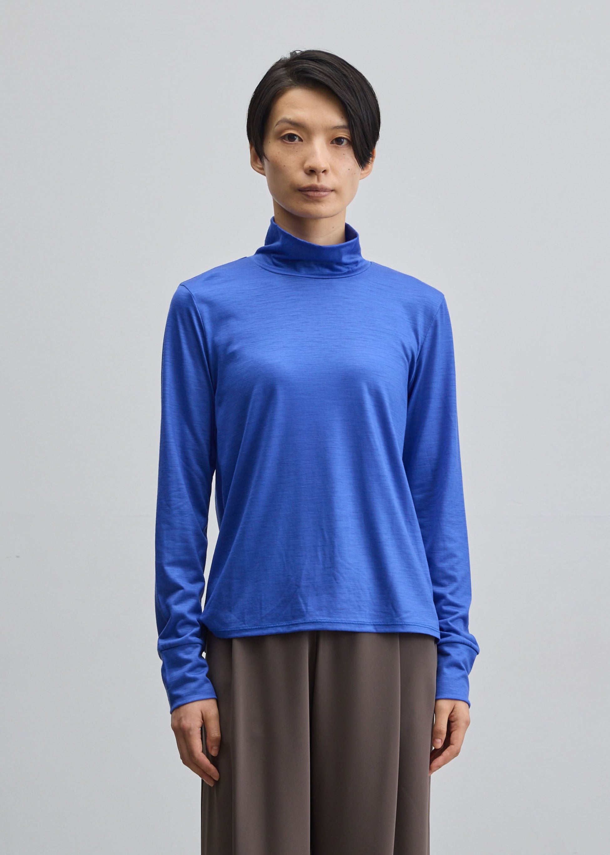 クリアウールタートルネックカットソー - SOÉJU online store｜上質な