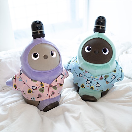 LOVOTぱじゃま(LOVOT柄ブルー） | LOVOT ウェブストア