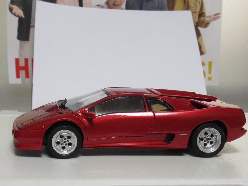 フジミ模型 ランボルギーニ・ディアブロ | バイクと旅とちょっとお酒