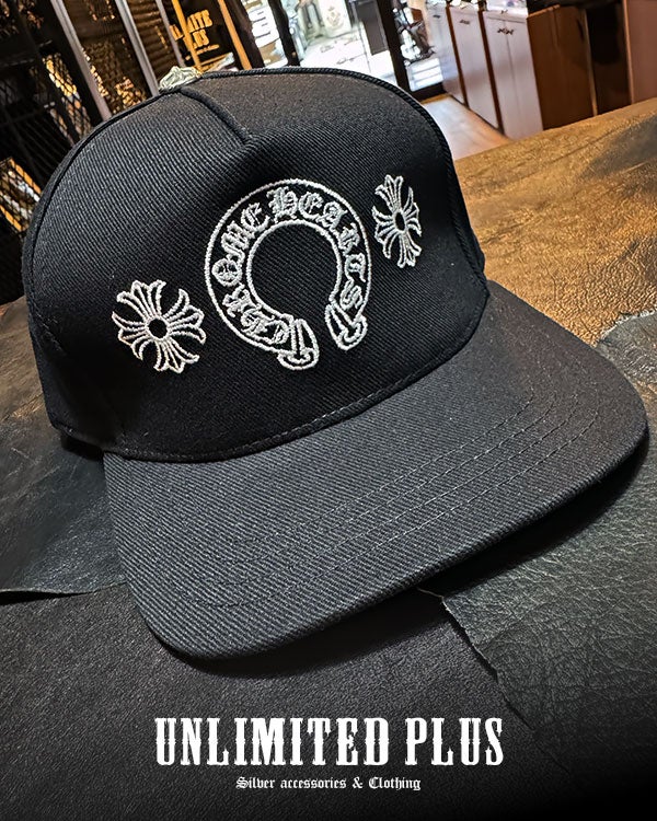 クロムハーツ キャップ ベースボール デニム + ホースシュー +