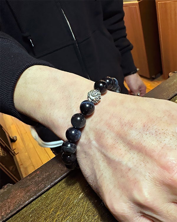 SOLD OUT！ロンワンズ / LONE ONES ストーンブレスレット ブルー