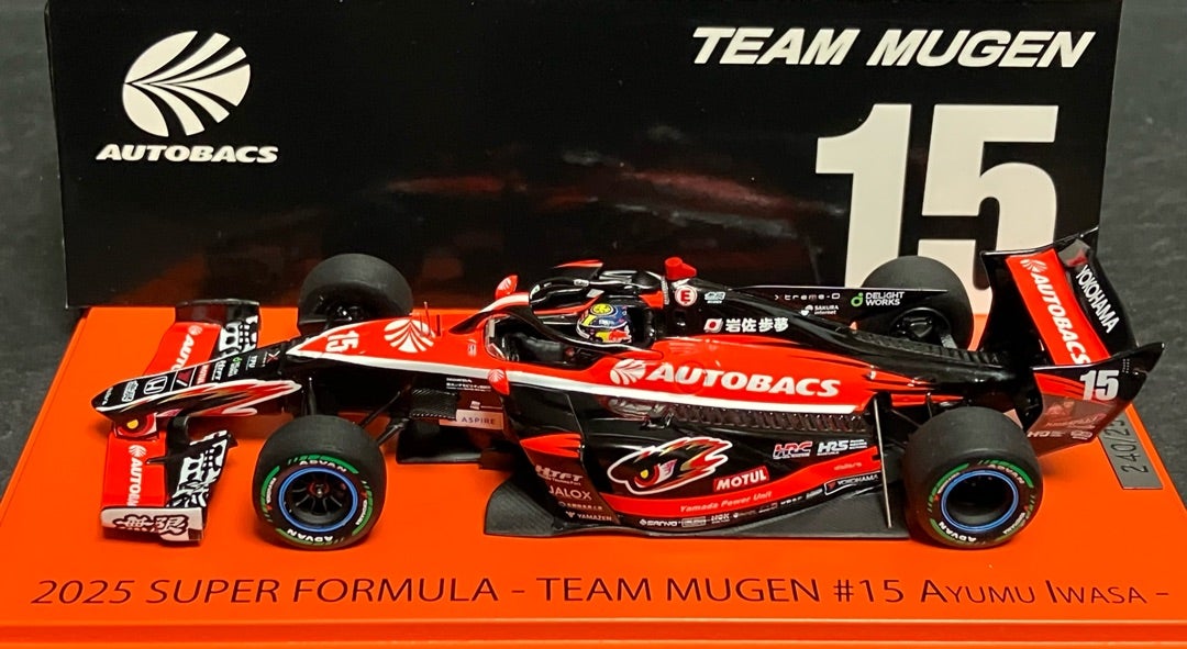 スパーク 1/43 AUTOBACS MUGEN SF23 岩佐 歩夢 スパーク 1/43 AUTOBACS