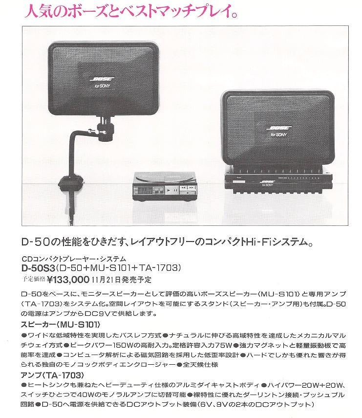 BOSE 101MM (ソニー MU-S101)をセッティング | actonlaneのブログ