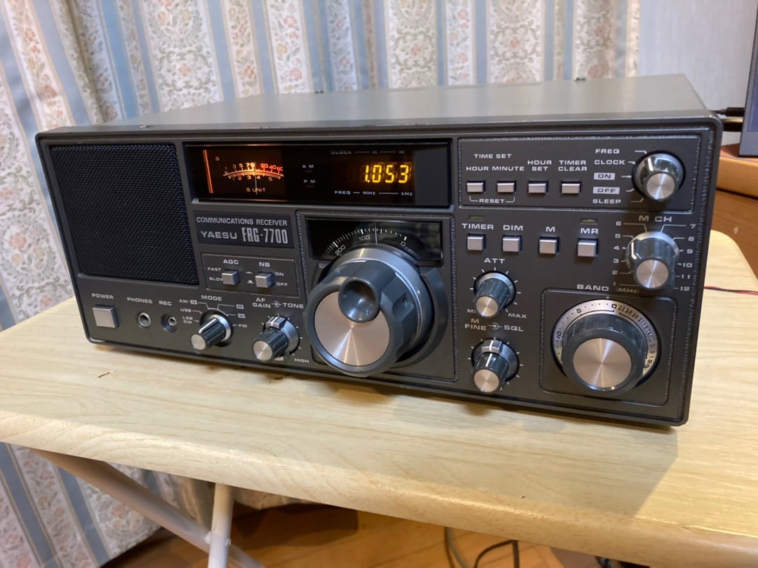 YAESU FRG-7700 その2 | アマチュア無線局 ひろ局長 〜JI2OEY なごやAB36〜