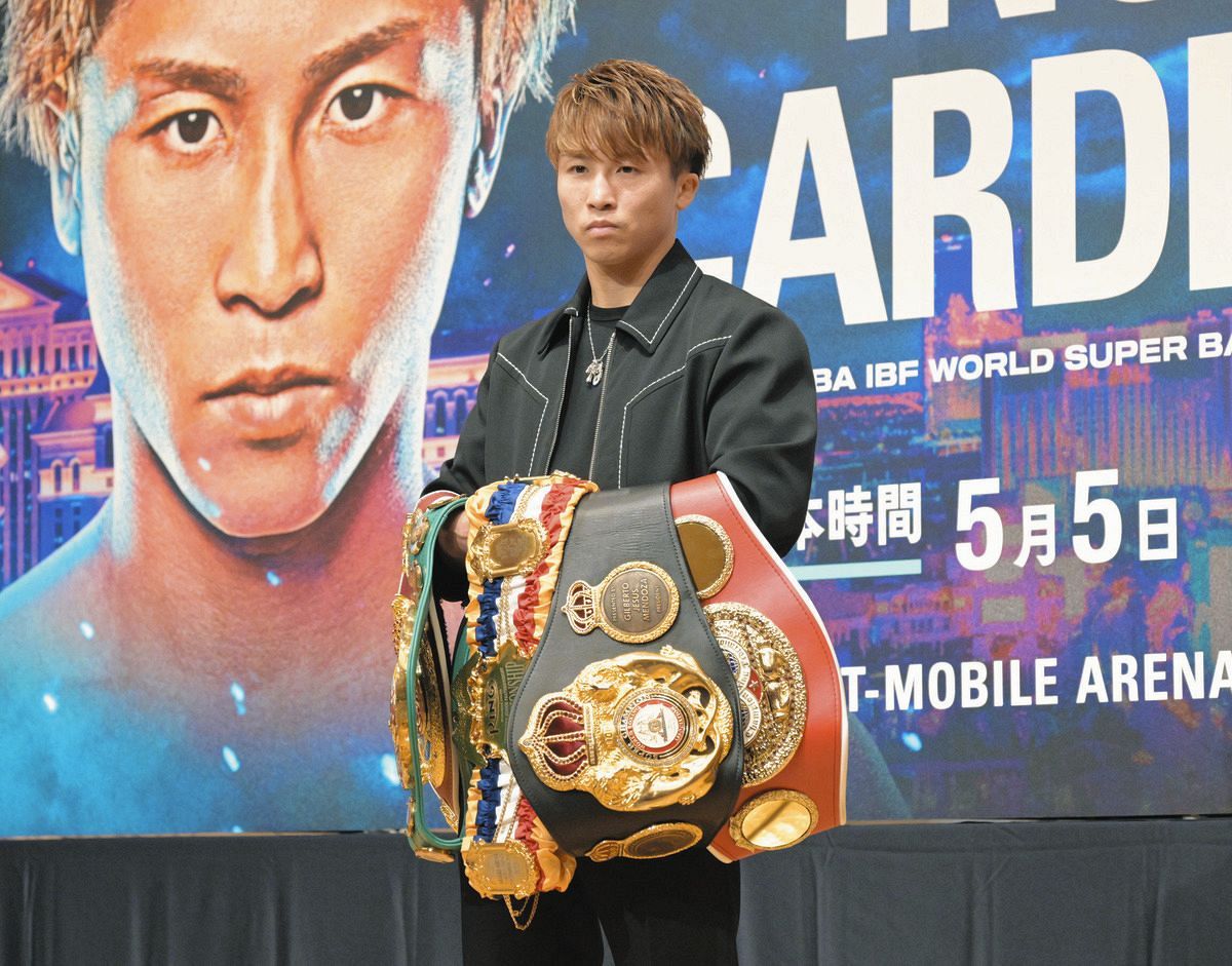 井上尚弥、ラスベガス再上陸、カルデナスとの防衛戦を正式に発表