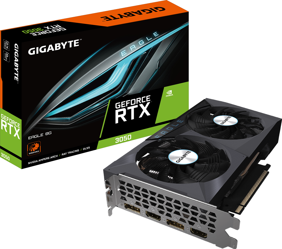 GeForce RTX™ 3050 EAGLE 8G - GIGABYTE Global