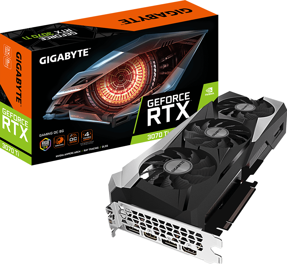 GeForce RTX™ 3070 Ti GAMING OC 8G (Rev. 1.0) - GIGABYTE Japan