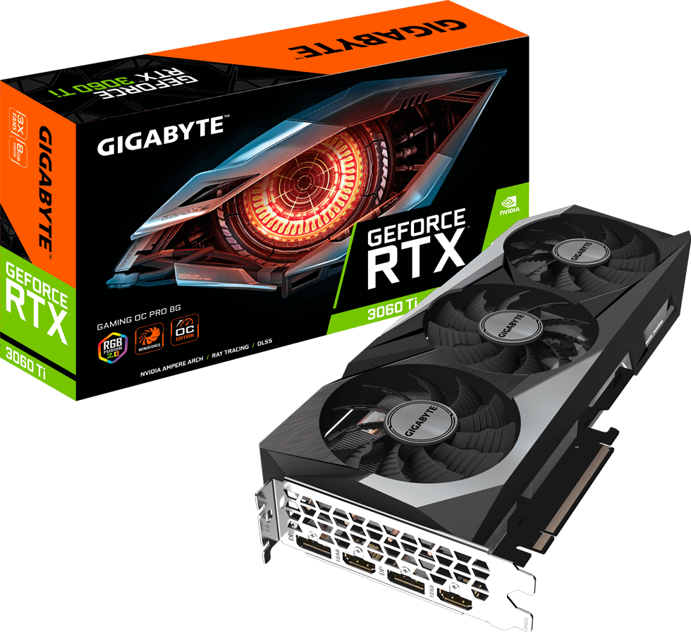 GeForce RTX™ 3060 Ti GAMING OC PRO 8G (Rev. 1.0) - GIGABYTE Japan