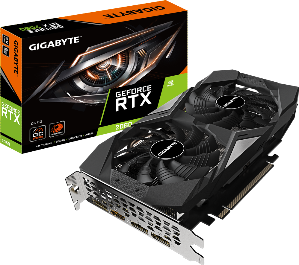 GeForce RTX™ 2060 OC 6G (Rev. 2.0) - GIGABYTE U.S.A.