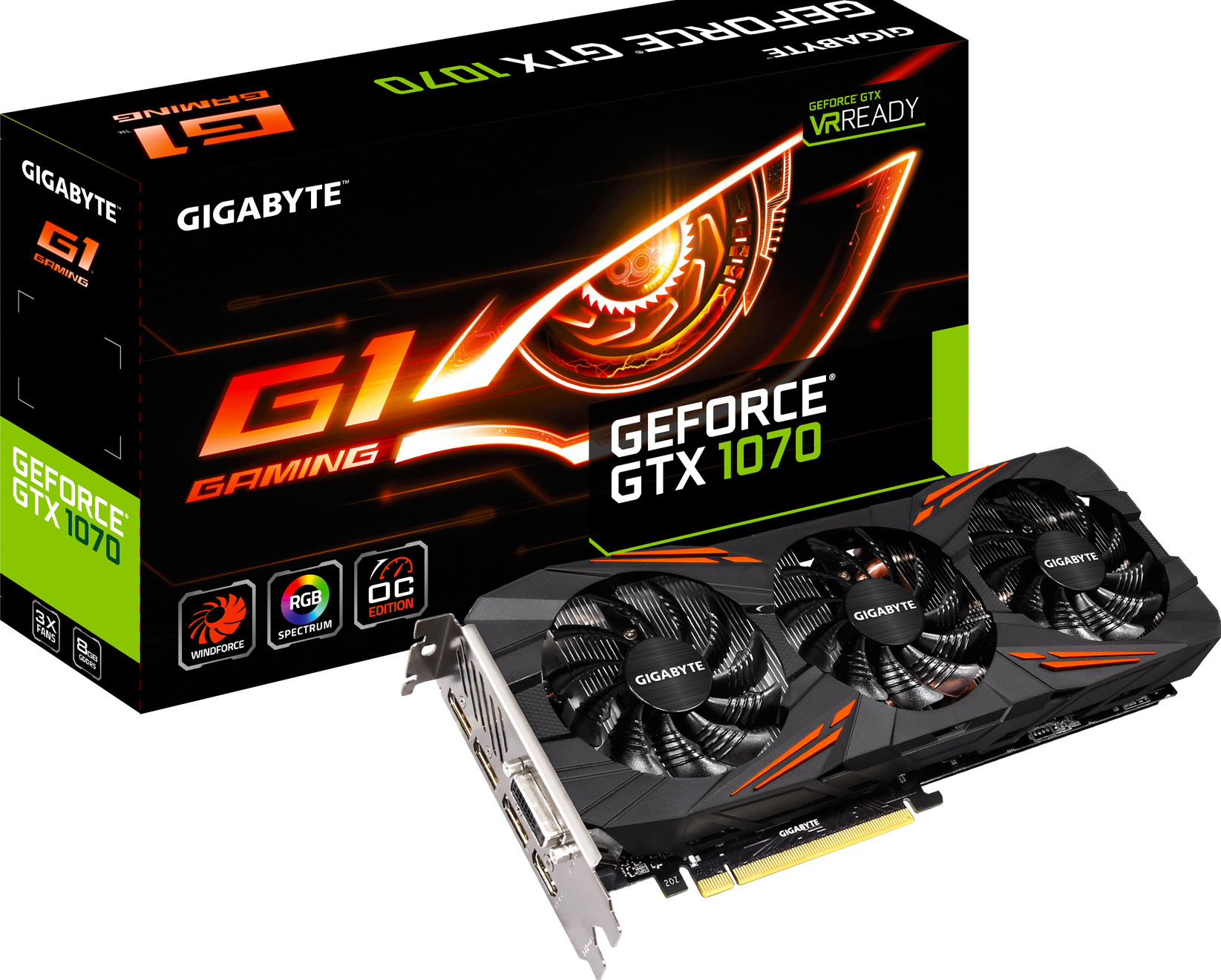 GeForce® GTX 1070 G1 Gaming 8G (Rev. 1.0) - GIGABYTE Japan