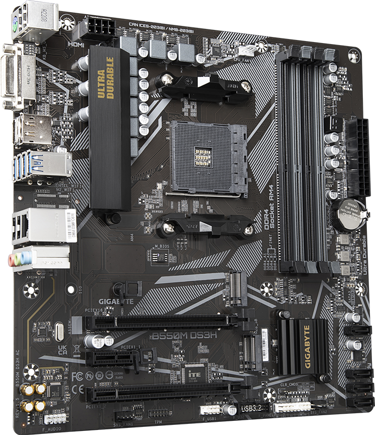 B550M DS3H (Rev. 1.5) - GIGABYTE Japan