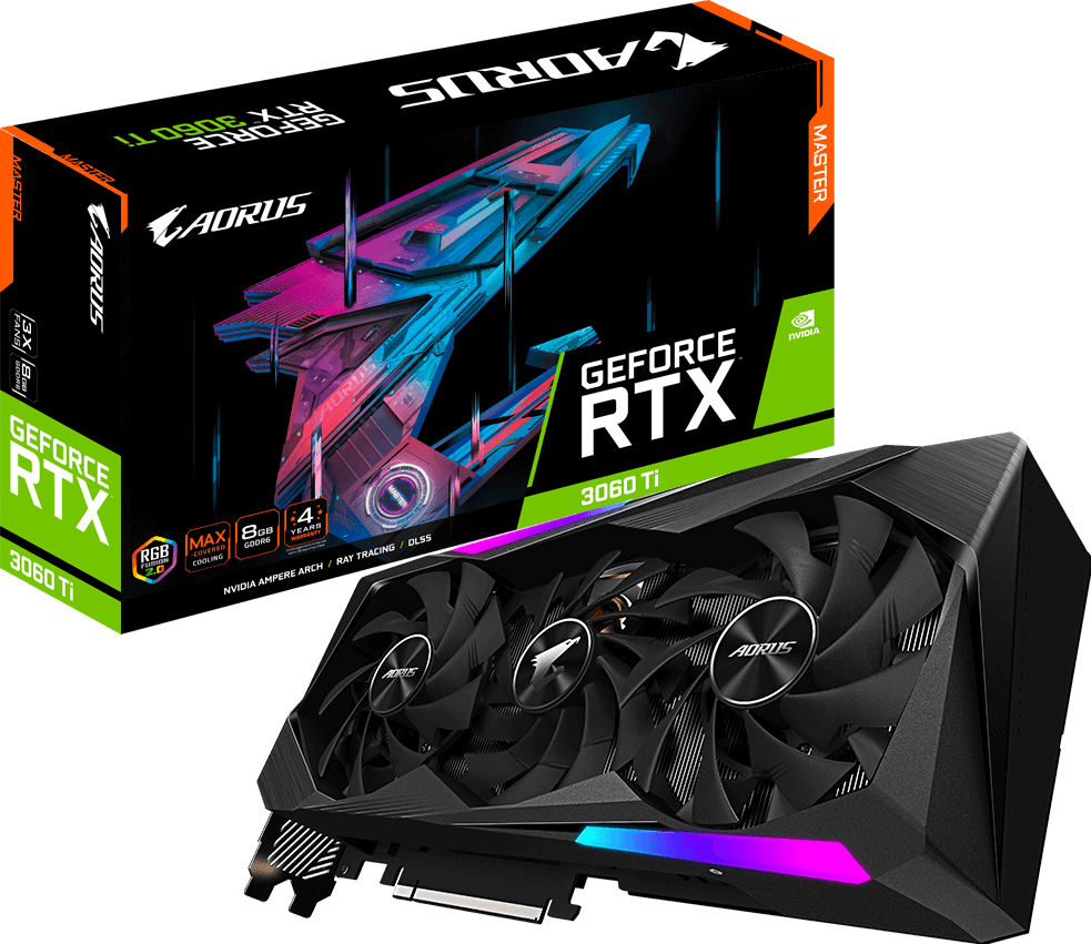AORUS GeForce RTX™ 3060 Ti MASTER 8G - GIGABYTE Japan