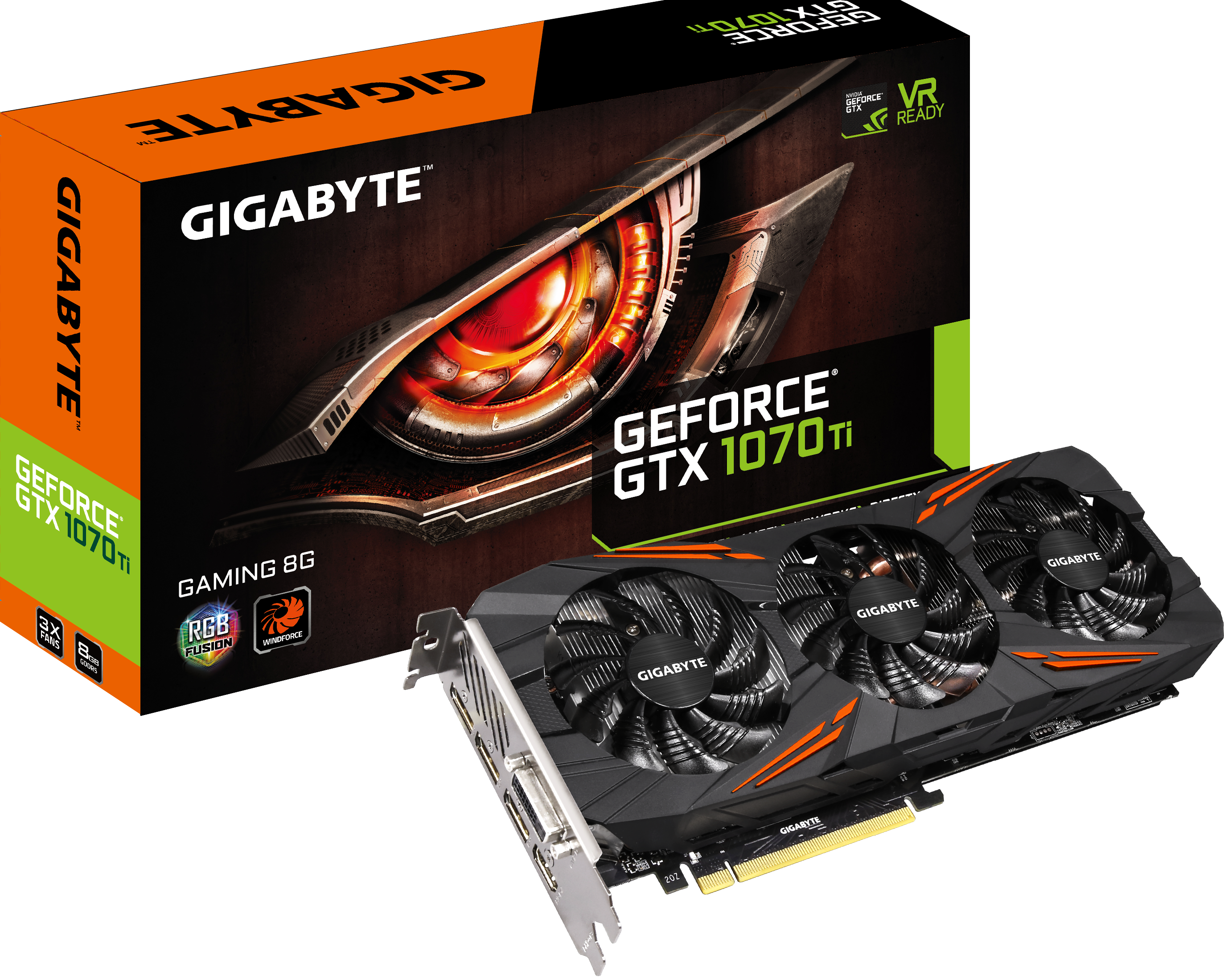 GeForce® GTX 1070 Ti Gaming 8G - GIGABYTE Japan