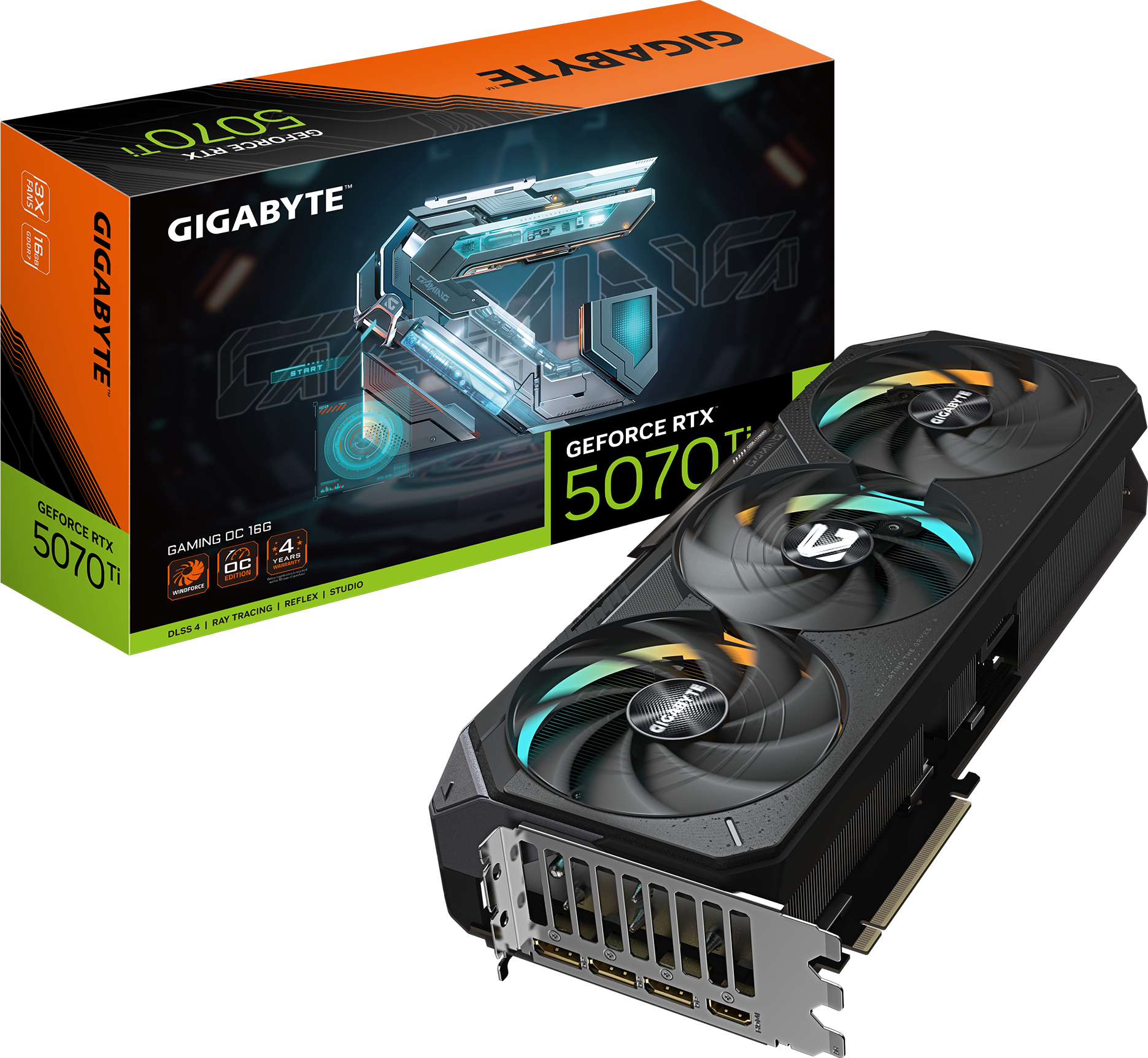 GeForce RTX™ 5070 Ti GAMING OC 16G - GIGABYTE Global