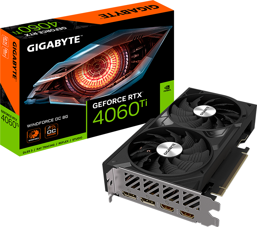 GeForce RTX™ 4060 Ti WINDFORCE OC 8G - GIGABYTE Japan