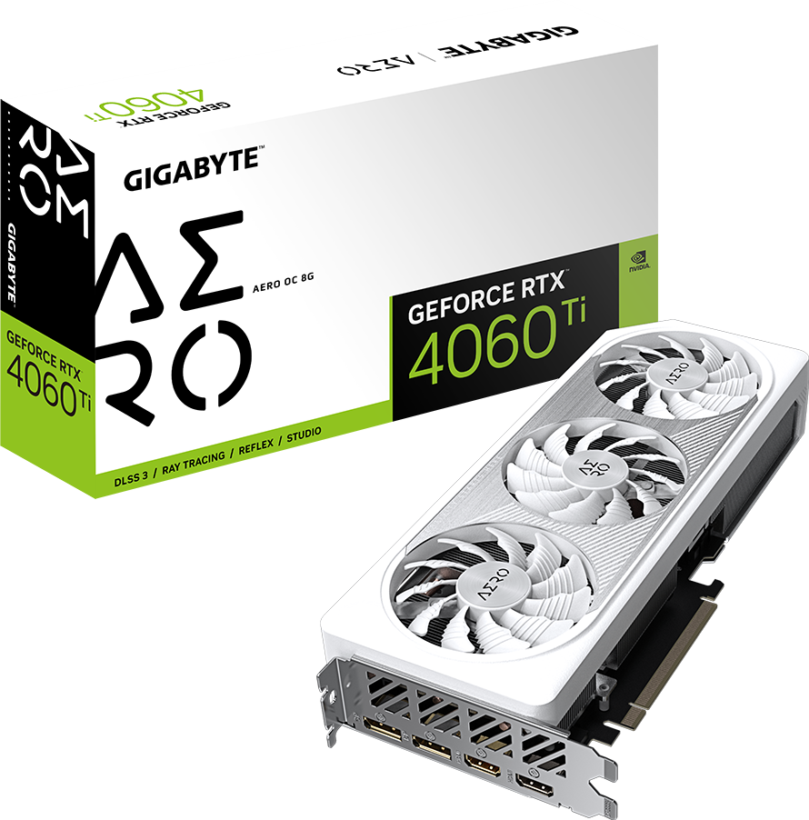 GeForce RTX™ 4060 Ti AERO OC 8G - GIGABYTE Japan