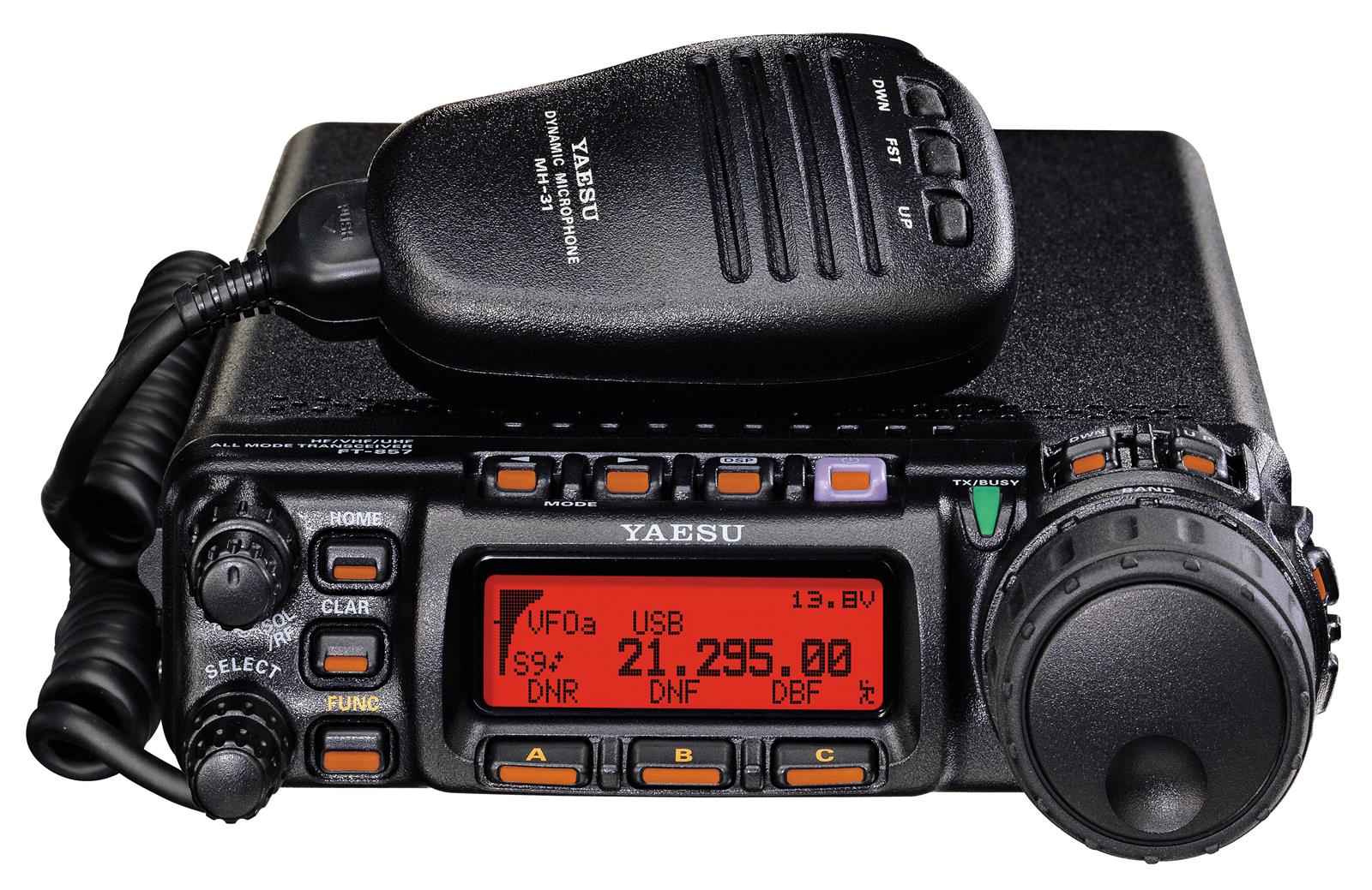 Yaesu FT-857D Yaesu FT-857D 100W All-Band Multi-Mode Mobile