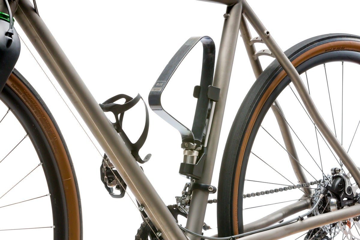 軽量で頑丈な自転車ロック！コンパクトで扱いやすいミニBLUEが登場