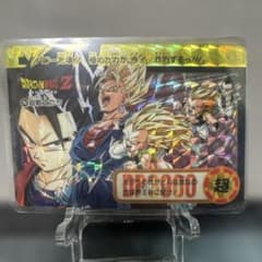 当時物 ドラゴンボールZ カードダス 超戦士たち 両面キラ 美品