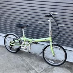 ビンテージ DAHON ダホン メトロ 折り畳み自転車 20インチ グリーン
