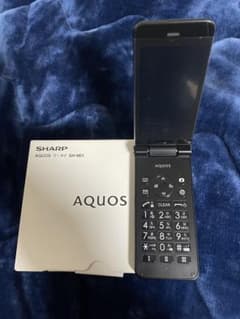 黒ガラケー【未使用品に近い】SHARP AQUOS SH-N01 - メルカリ