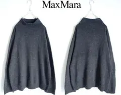 美品Max Maraマックスマーラ☆イタリア製 ウール混ハイネックニットL