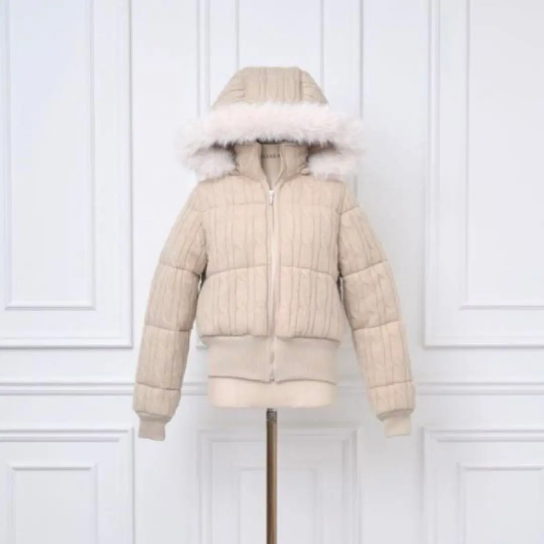 2026年最新】MISTREASS Cable Knit Padded Jacketの人気アイテム