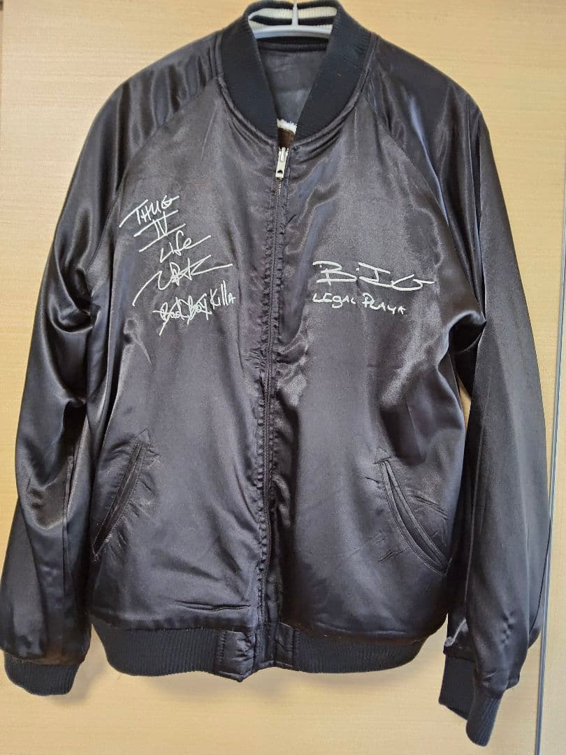 【希少】B.I.G.&2Pac リバーシブル スーベニアジャケット