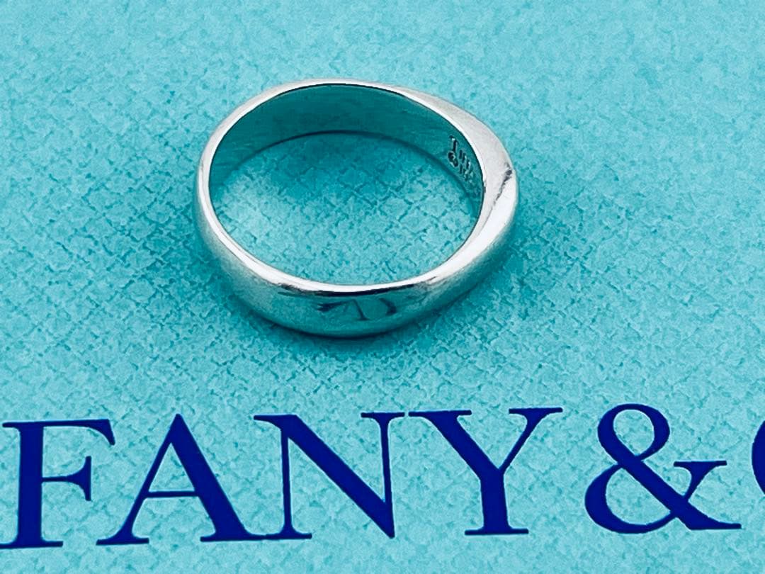 c950 オールドティファニー 1999 ナイフエッジ リング 約10.5号