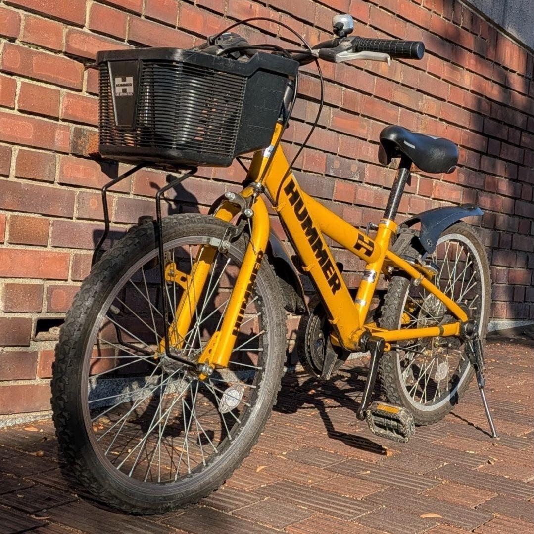 HUMMER キッズ自転車 20インチ イエロー 20インチ 身長120cm～ 子供用自転車 ハマージュニア CTB206F-TZ