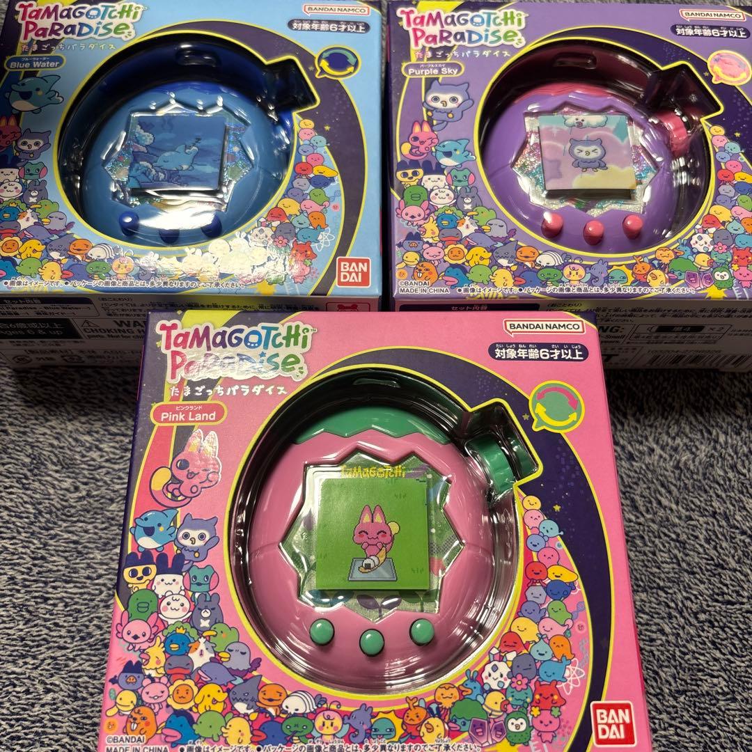 3色セット】 たまごっち パラダイス - メルカリ