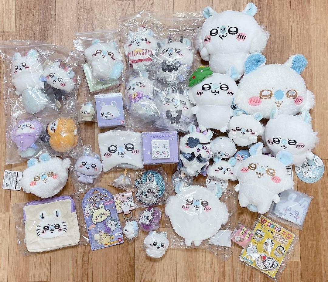 ちいかわ モモンガ まとめ売り 35点セット ちいかわ 褒めろッ モモンガだらけくじ - ちいかわマーケット ちいかわ