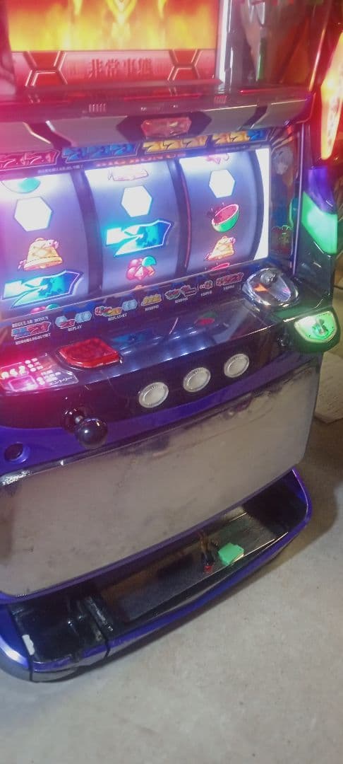送料込　パチスロ　実機　エヴァンゲリオン　魂の軌跡　アミューズ　ゲーム