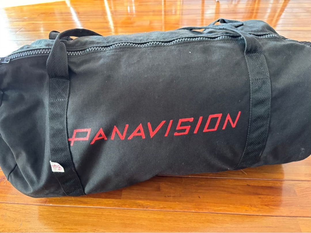 激レア】PANAVISION ダッフルバッグ 大容量 黒 パナビジョン