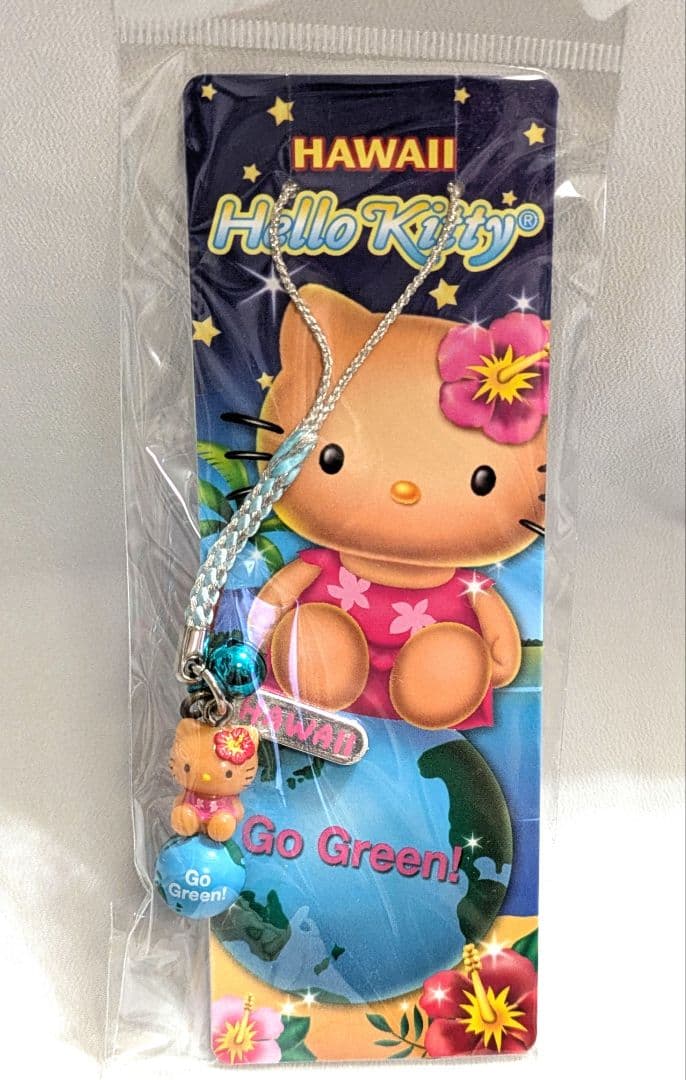 J*_様 日焼けHello Kitty ハワイ Go Green! 根付　201 J*_様 日焼けHello Kitty ハワイ Go Green! 根付 201 J*_様 日焼け