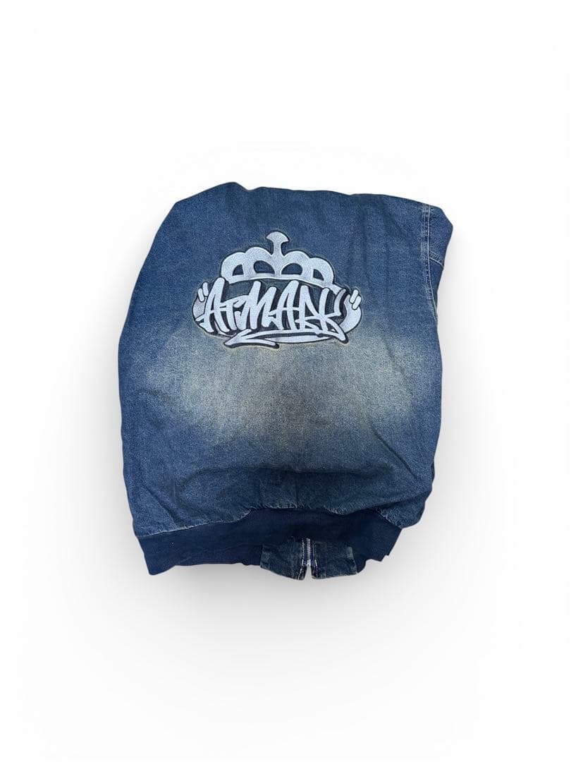 ATMALK アットマーク デニムパーカー ATMARK パーカー 「フリーサイズ / UNISEX 」ATMARK×DAI NEWJACKコラボ