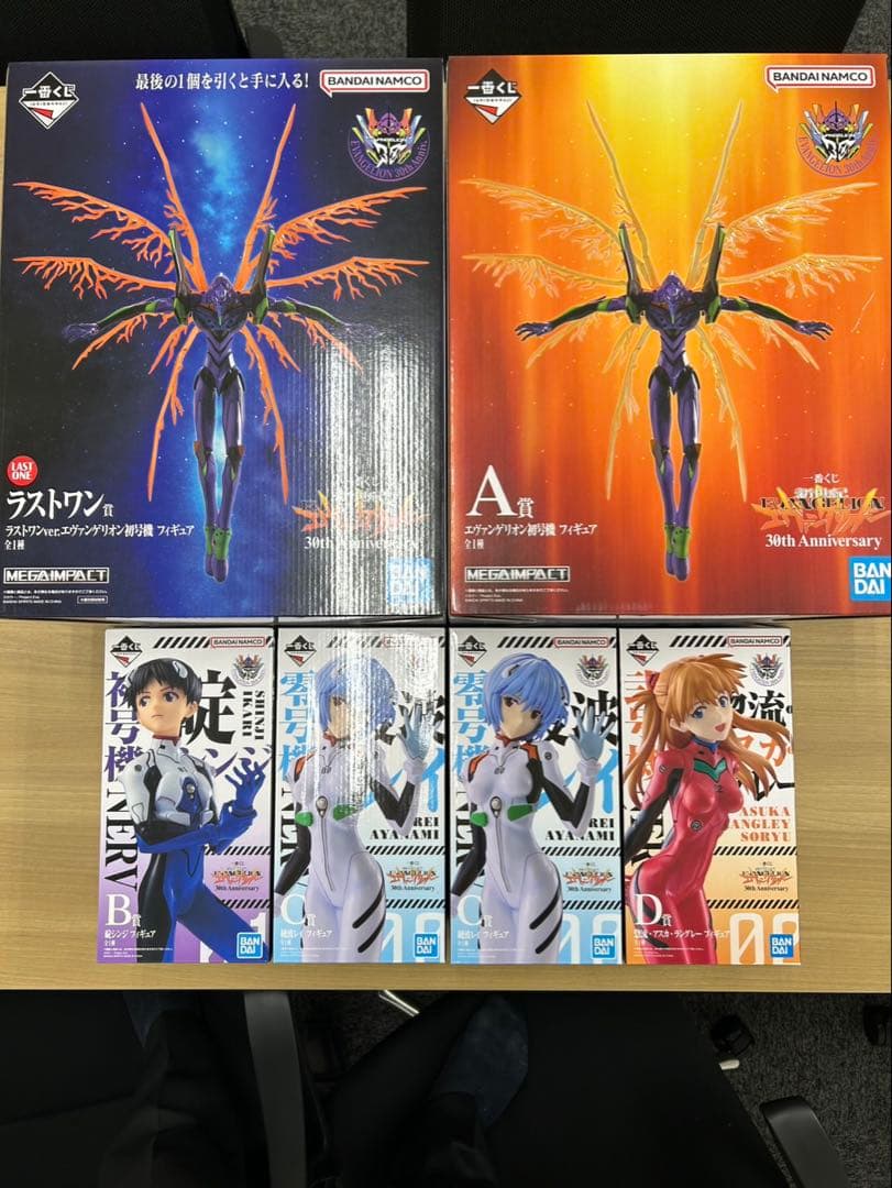 一番くじ　エヴァンゲリオン30th フィギュアセット 一番くじ 新世紀エヴァンゲリオン 30th Anniversary｜一番くじ倶楽部