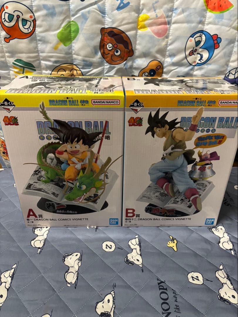 一番くじ ドラゴンボール 40周年記念 A賞 B賞セット うわっドラゴンボール40周年A賞B賞セット新品未開封とか羨ましすぎん